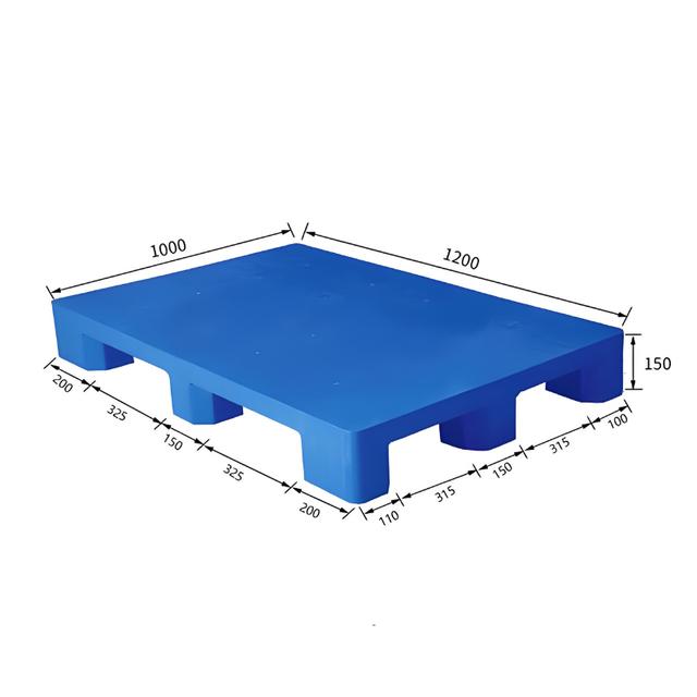 Light-Duty Nine-Leg Flat Plastic Pallet