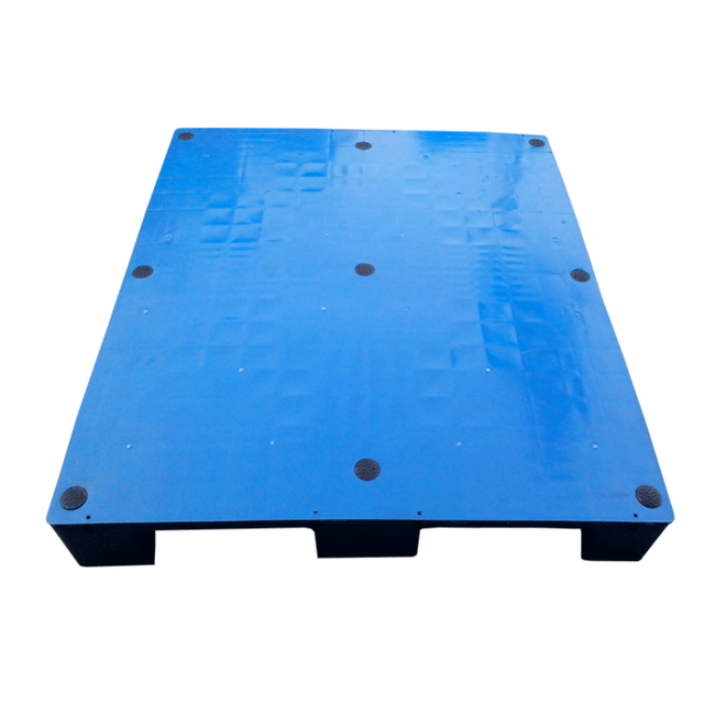 1210 Heavy-Duty Nine-Leg Flat Plastic Pallet