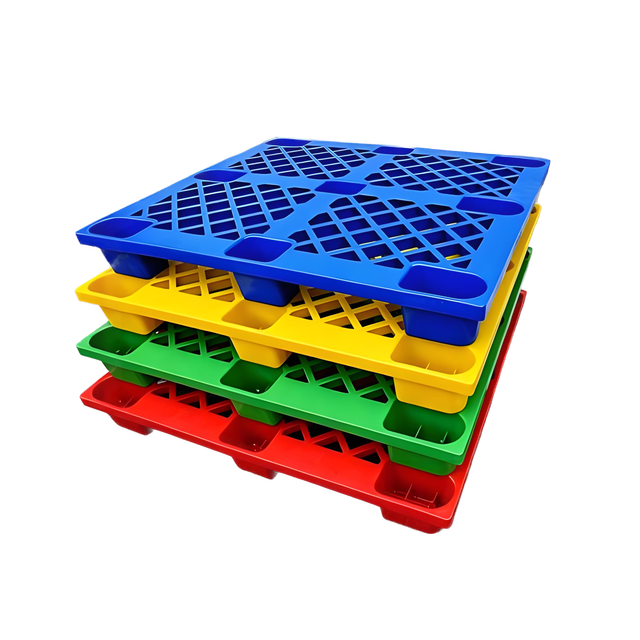 1208 Nine-Legged Grid Plastic Pallet Nine-legged mesh pallet