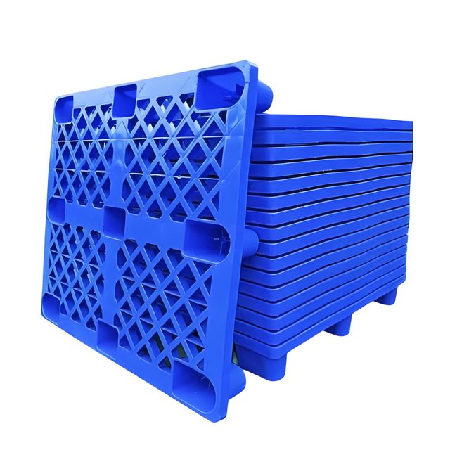 nine-legged grid plastic pallet mesh pallet