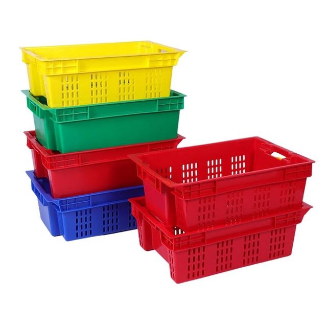 nestable meat storage plastic crate