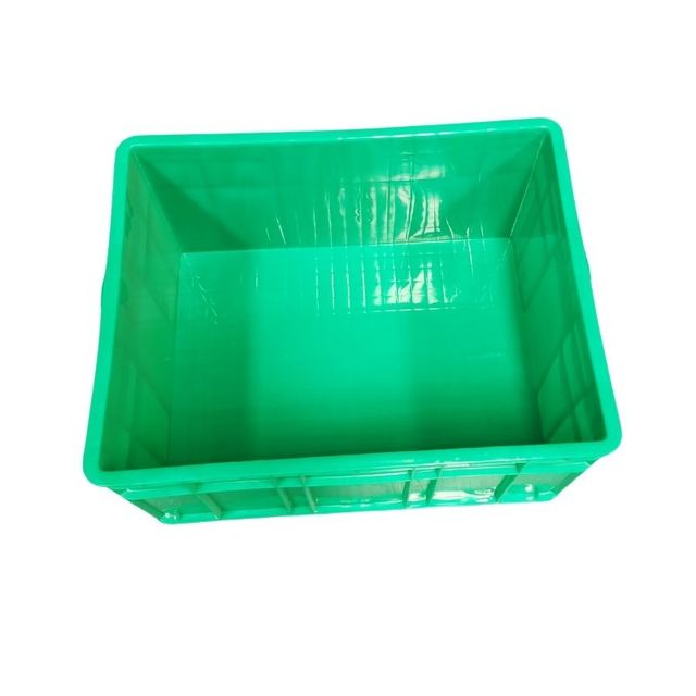 No 3 Heavy-Duty Plastic Turnover Crate with Optional Lid