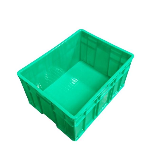 No 3 Heavy-Duty Plastic Turnover Crate with Optional Lid